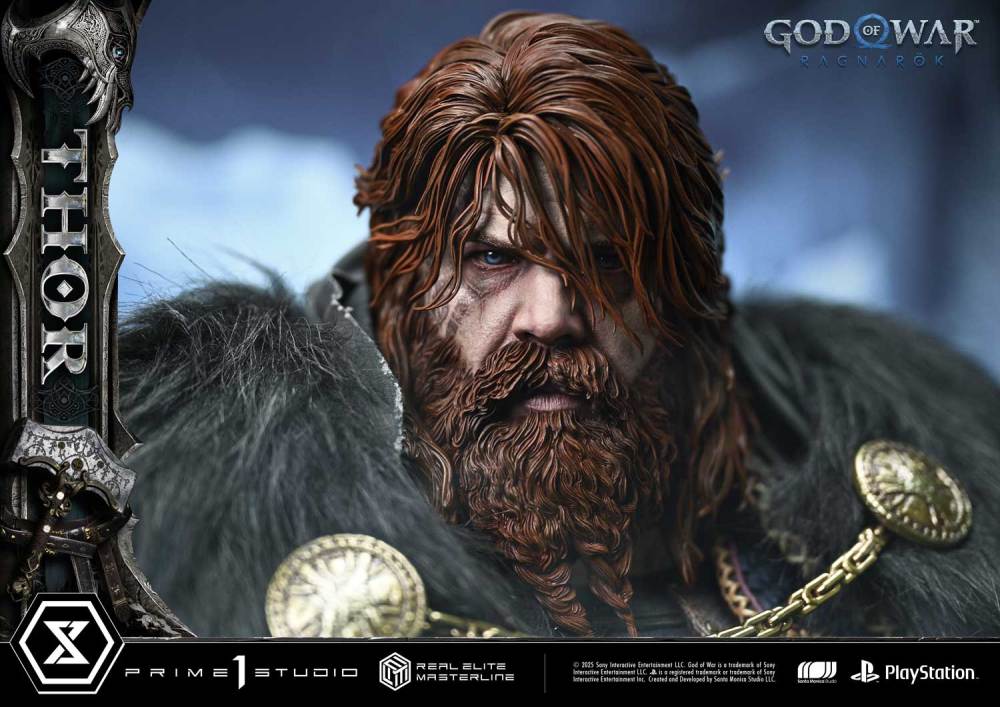 God of War: Ragnarok Prime 1 Studio Thor 1/3 REMGOW-02 REMGOW-02DX Licensed Resin Statue