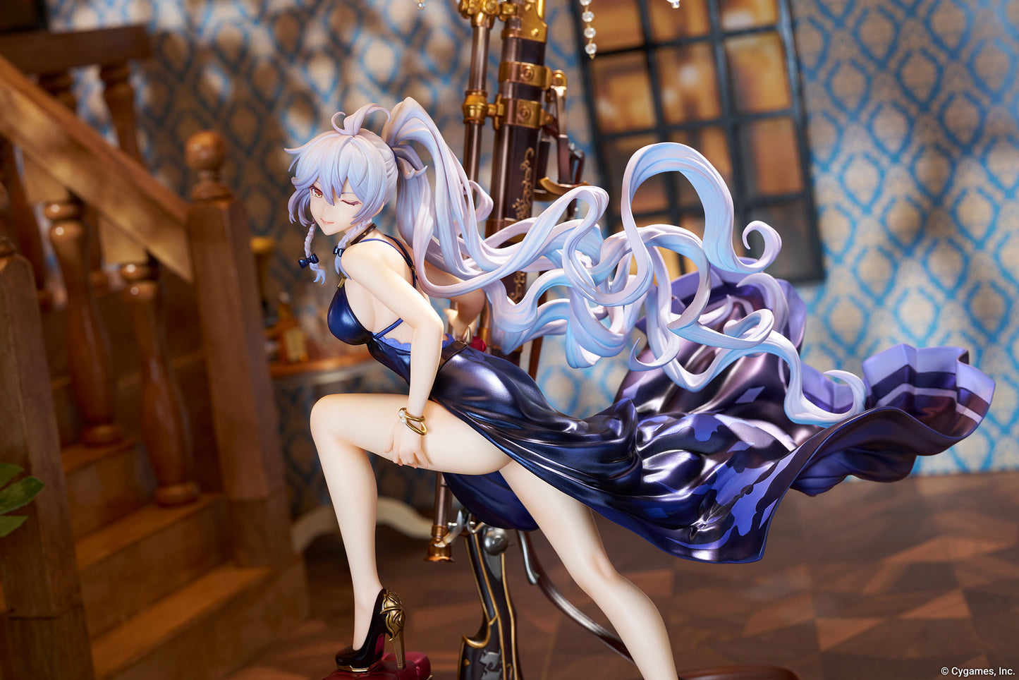 Granblue Fantasy Apex Innovation Silva 1/7 Gentian Blue Ver. Licensed PVC Figure