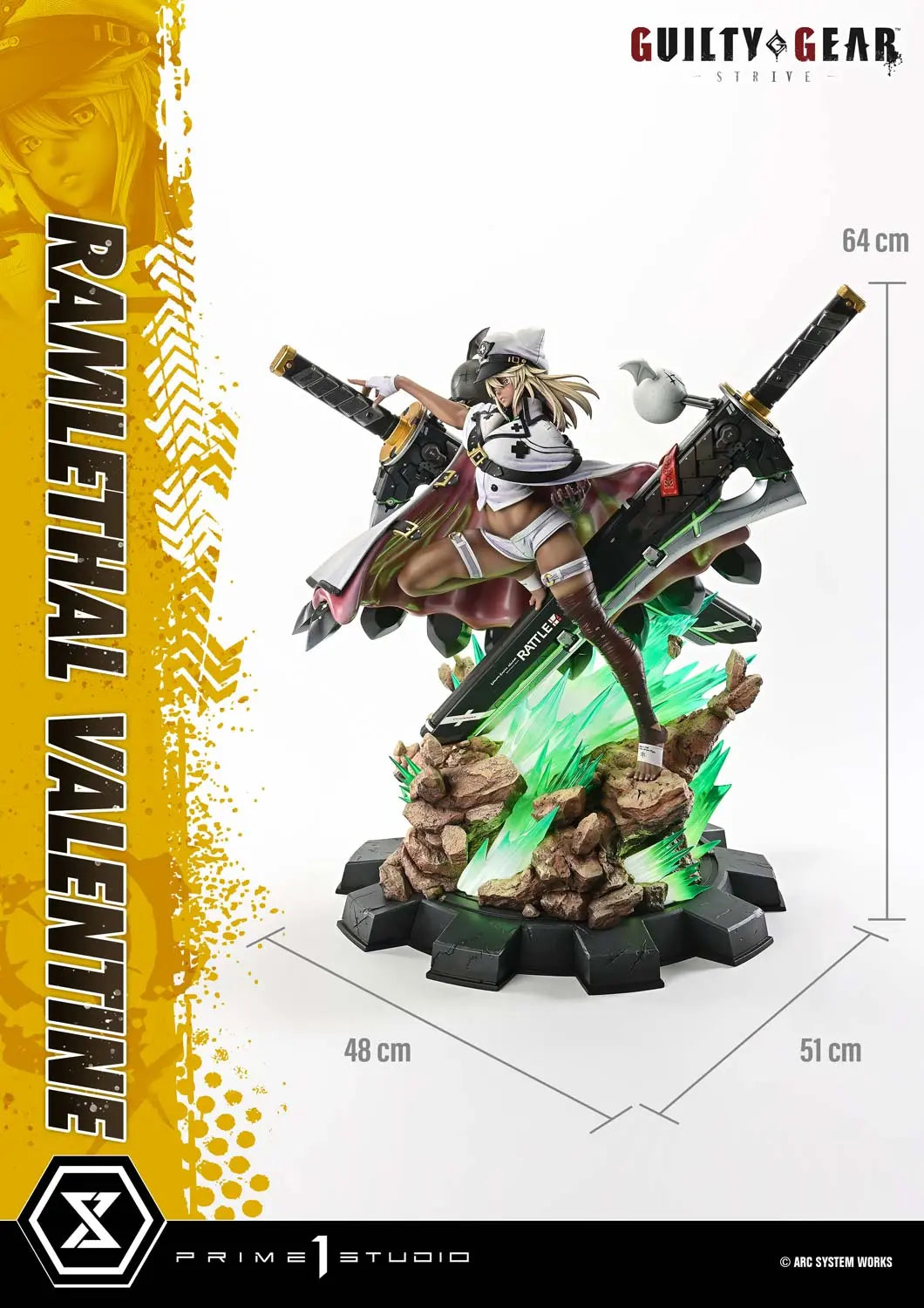 Guilty Gear Prime 1 Studio Ultimate Premium Masterline Ramlethal Valentine UPMGG-02 UPMGG-02S Licensed Resin Statue