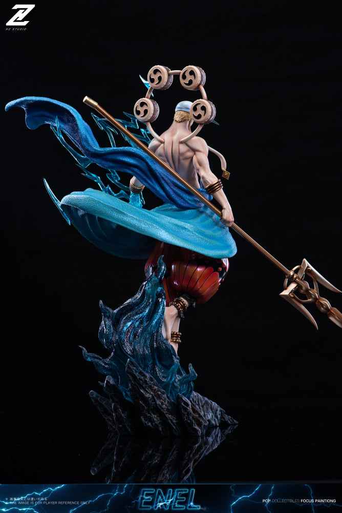 One Piece ~ HZ Studio ~ Enel "Eneru God of Skypiea" ~ Resin Statue - Santoryu Resins Collectors