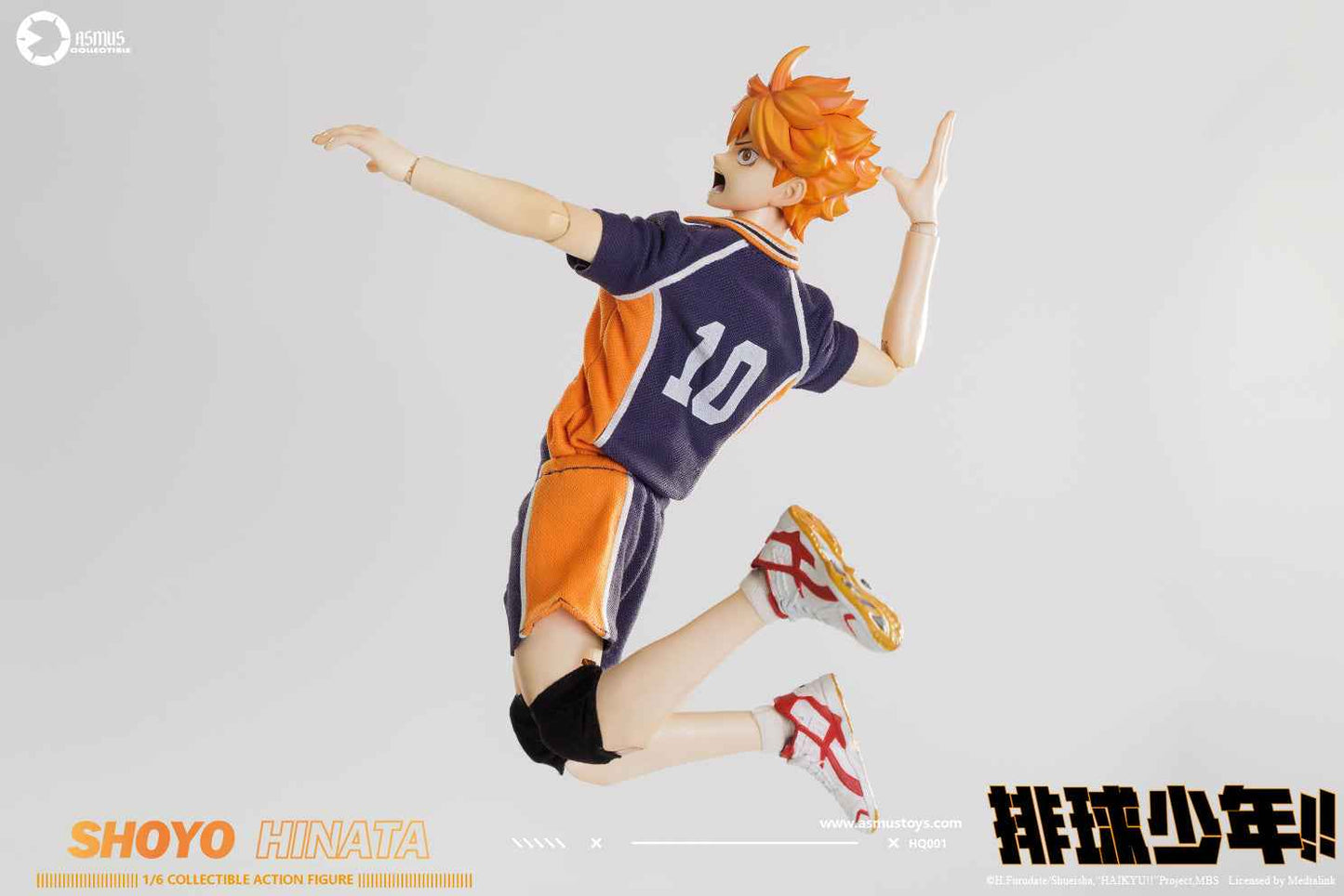 Haikyu!! Asmus Toys Shōyō Hinata HQ01 HQ01ALUX 1/6 Licensed Action Figure