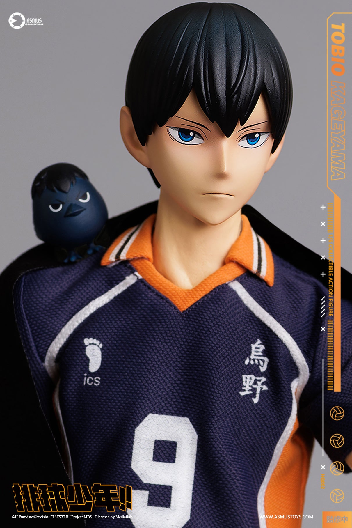 Haikyu!! Asmus Toys Tobio Kageyama HQ02 HQ02LUX 1/6 Licensed Action Figure