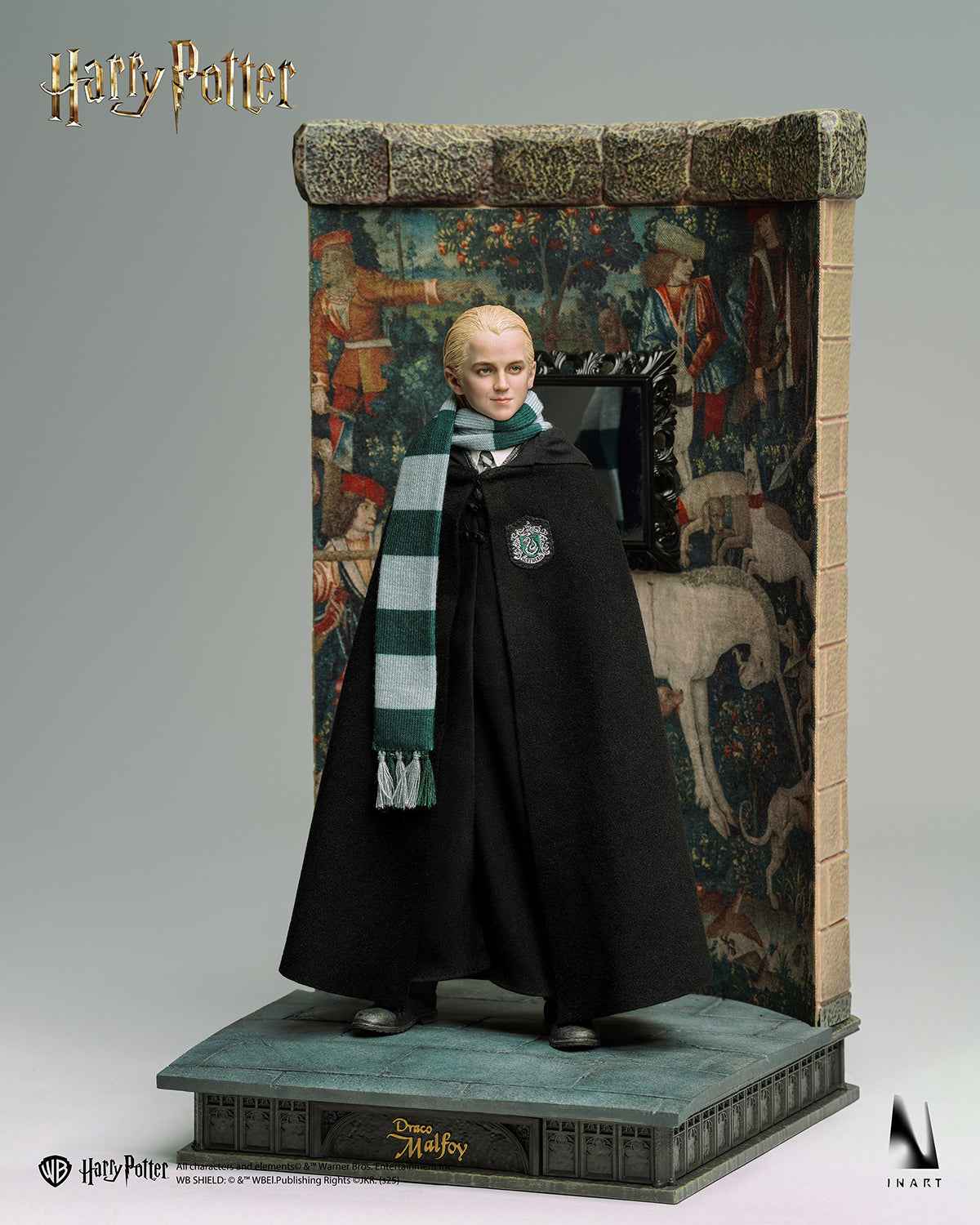 Harry Potter Inart Collectibles Draco Malfoy Ag-A019S1 Ag-A019D1 Licensed Action Figure