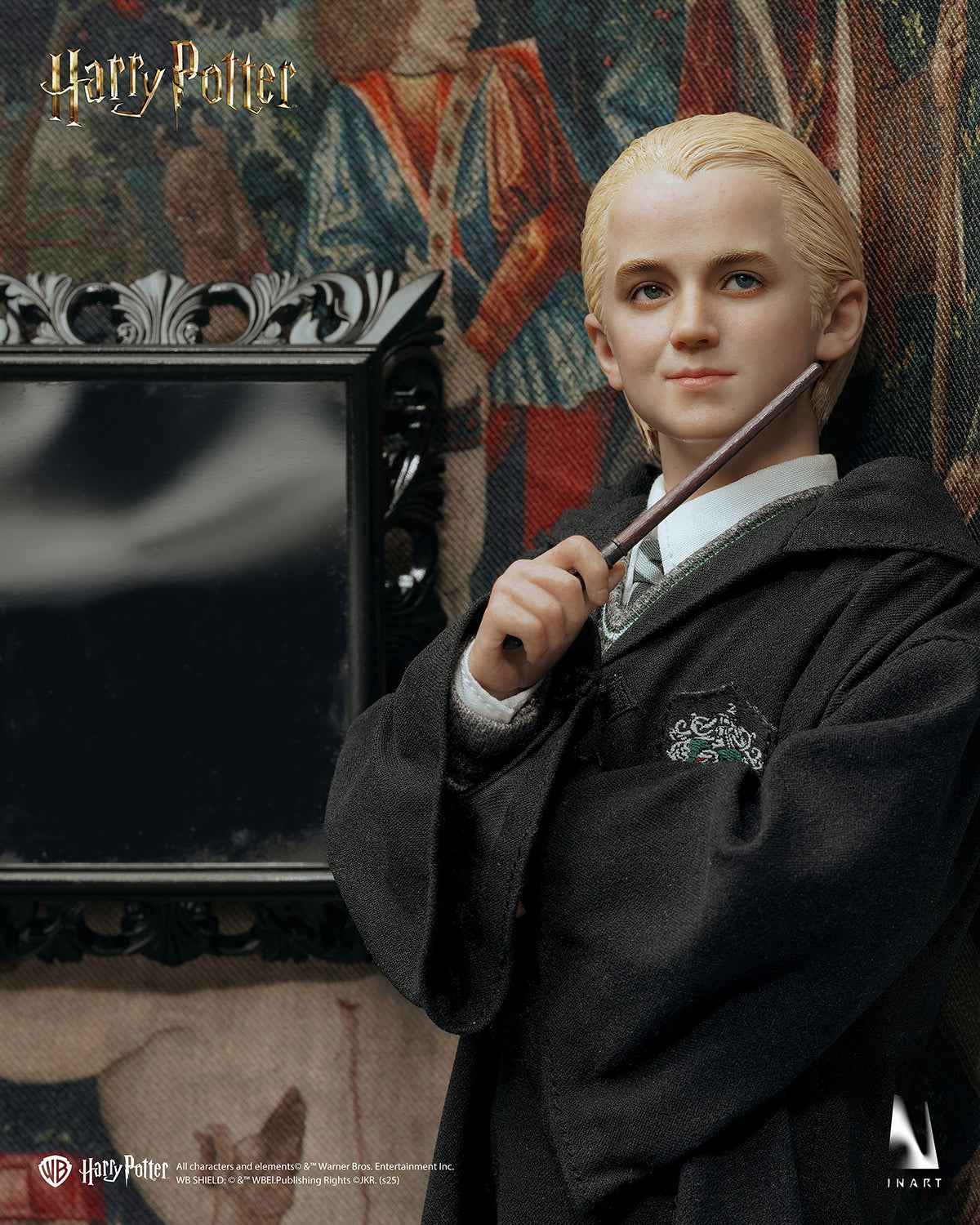 Harry Potter Inart Collectibles Draco Malfoy Ag-A019S1 Ag-A019D1 Licensed Action Figure