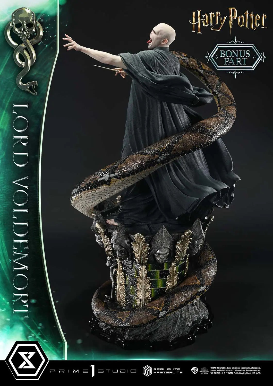 Harry Potter Prime 1 Studio Lord Voldemort REMHP-01 REMHP-01S Licensed Resin Statue