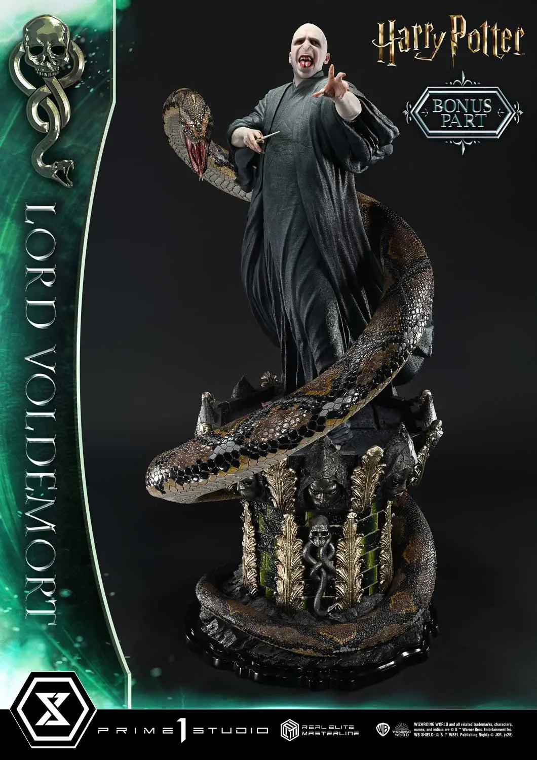 Harry Potter Prime 1 Studio Lord Voldemort REMHP-01 REMHP-01S Licensed Resin Statue