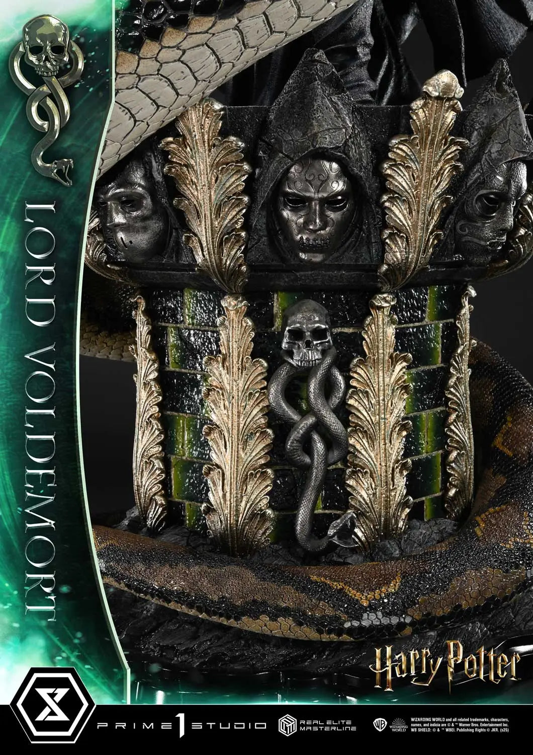 Harry Potter Prime 1 Studio Lord Voldemort REMHP-01 REMHP-01S Licensed Resin Statue