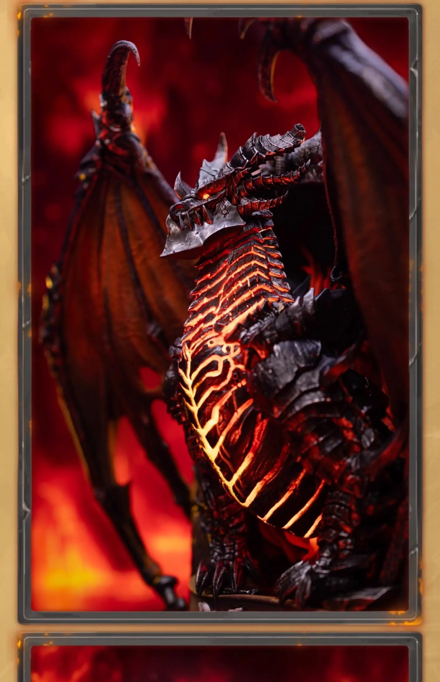 Hearthstone HEX Collectibles Blizzard Deathwing card HEXFRAME05 Licensed Resin Statue
