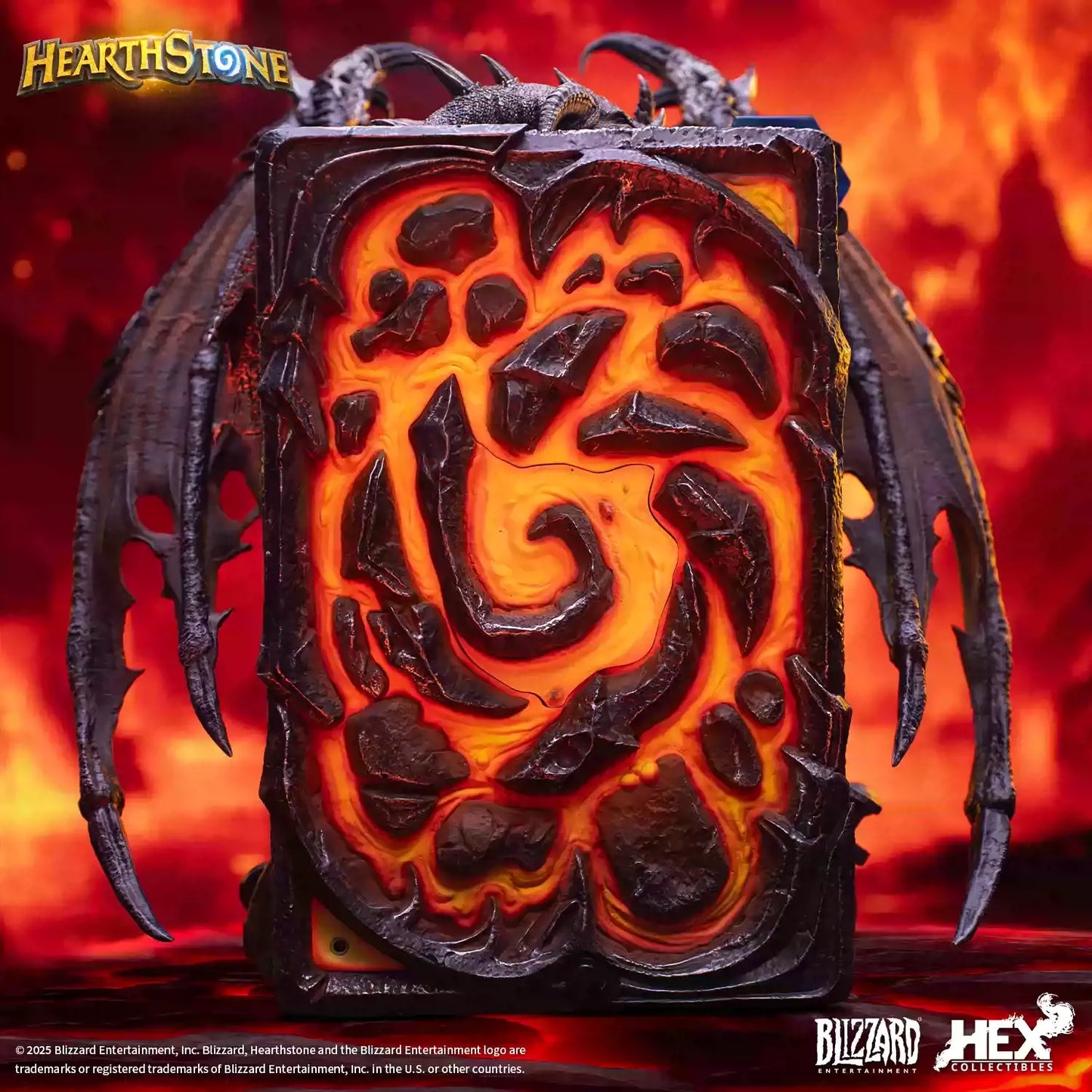 Hearthstone HEX Collectibles Blizzard Deathwing card HEXFRAME05 Licensed Resin Statue