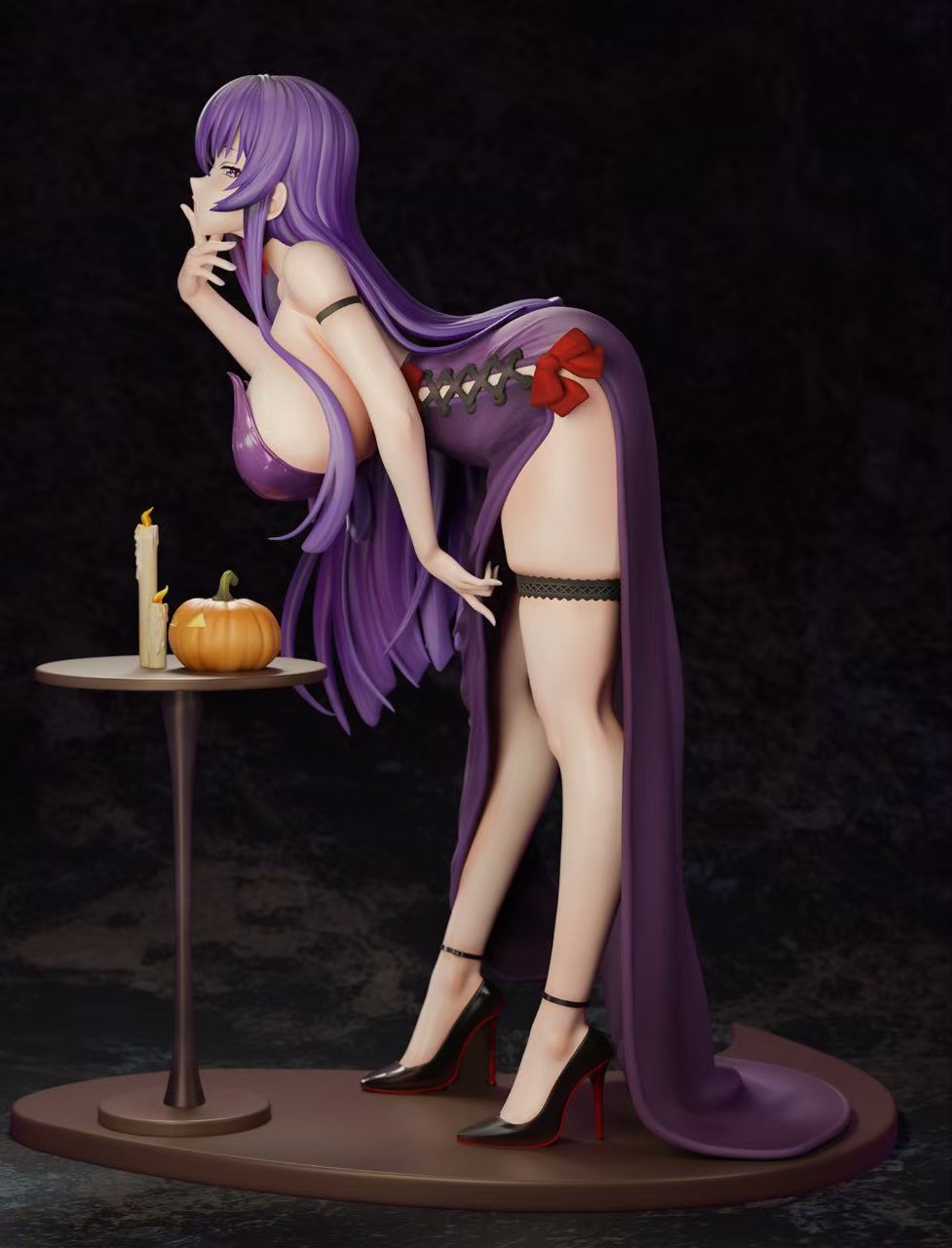 Highschool Of the Dead Green Tea Studio Saeko Busujima Halloween Party 1/6 Resin Statue