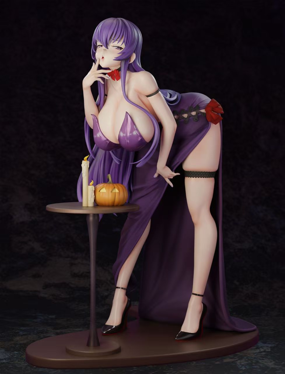 Highschool Of the Dead Green Tea Studio Saeko Busujima Halloween Party 1/6 Resin Statue