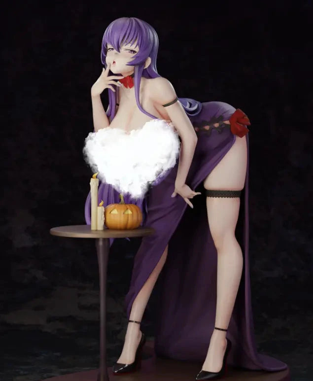 Highschool Of the Dead Green Tea Studio Saeko Busujima Halloween Party 1/6 Resin Statue