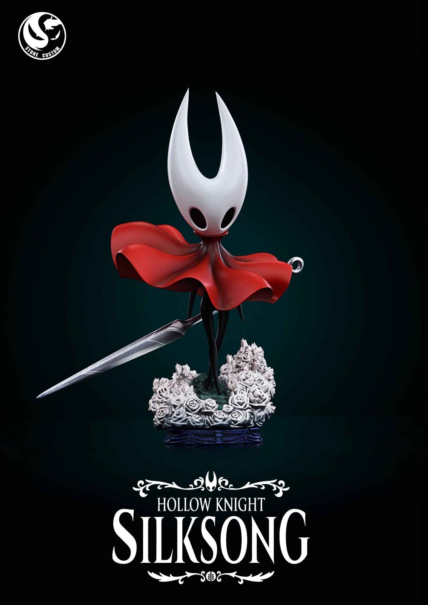 Hollow Knight ~ Stone Custom Studio ~ Hornet Protector ~ Resin Statue - Santoryu Resins Collectors