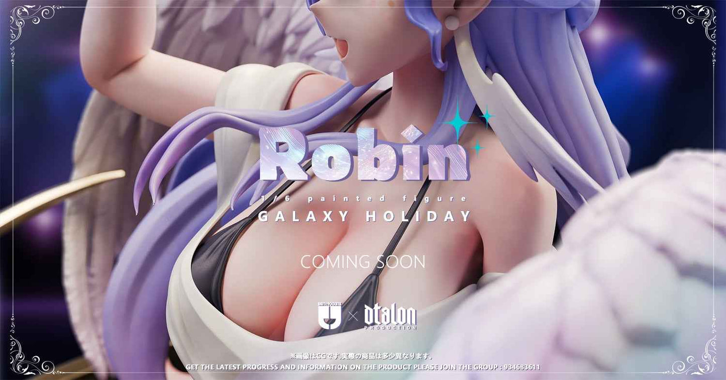 Honkai: Star Rail Dirty Pockets Studio & Dtalon Studio Galaxy Holiday Robin Resin Statue