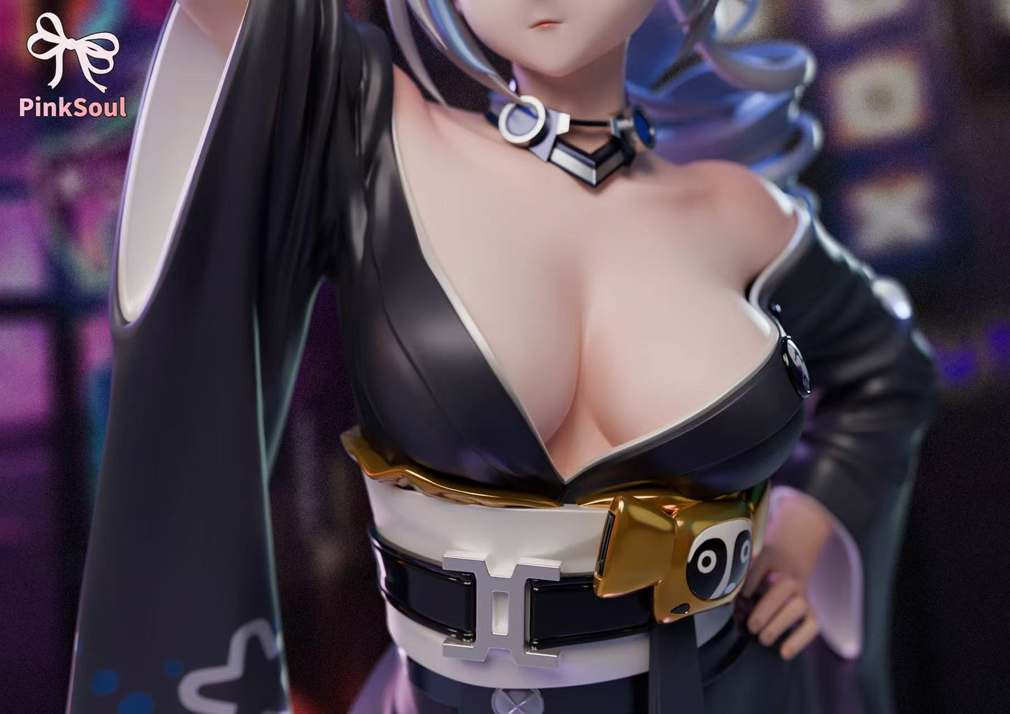 Honkai: Star Rail Pinksoul Studio Silver Wolf Resin Statue