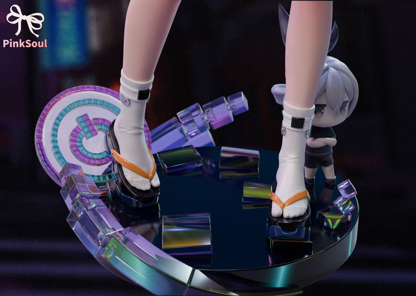 Honkai: Star Rail Pinksoul Studio Silver Wolf Resin Statue