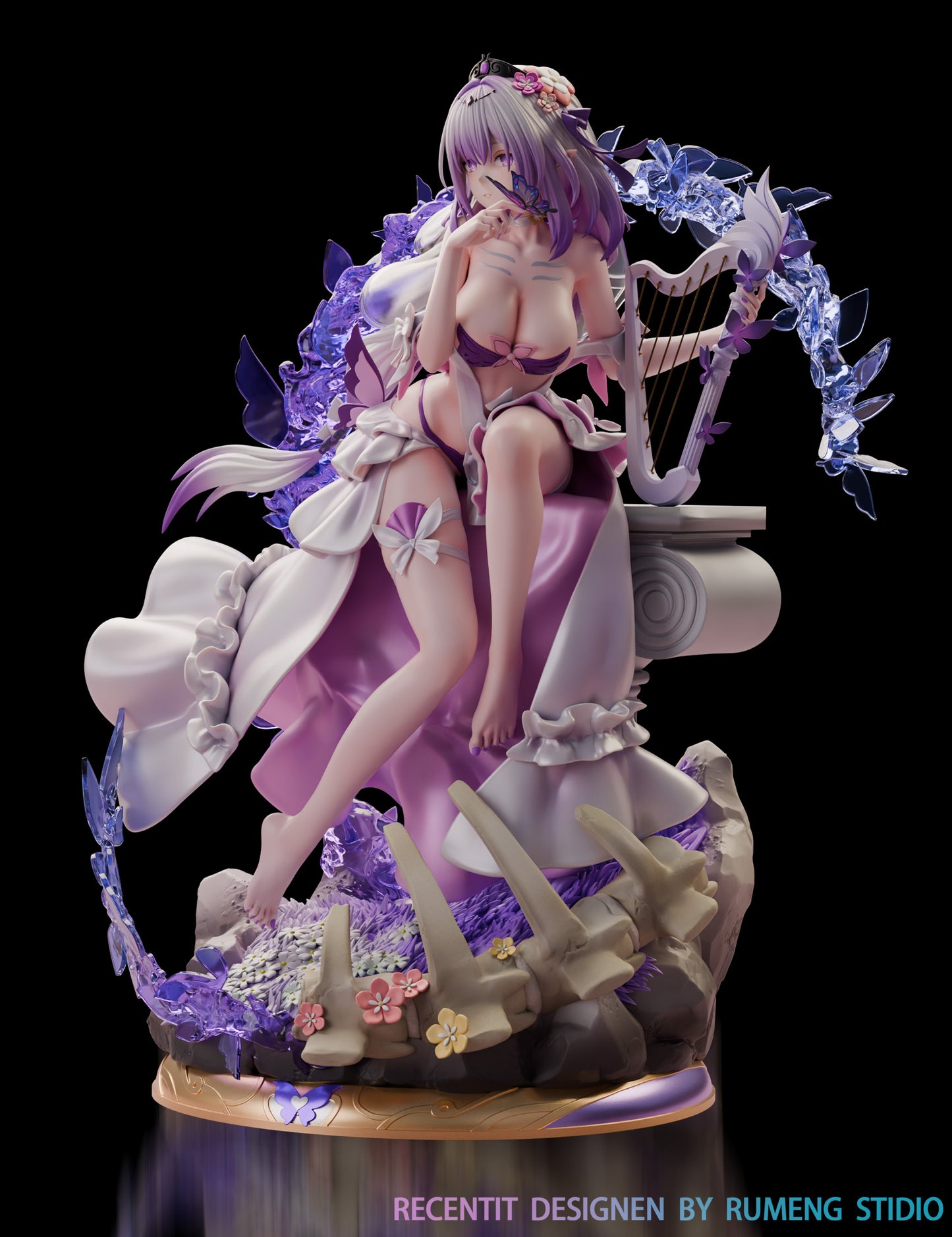Honkai: Star Rail Rumeng Studio Flower Wedding Castorice Resin Statue
