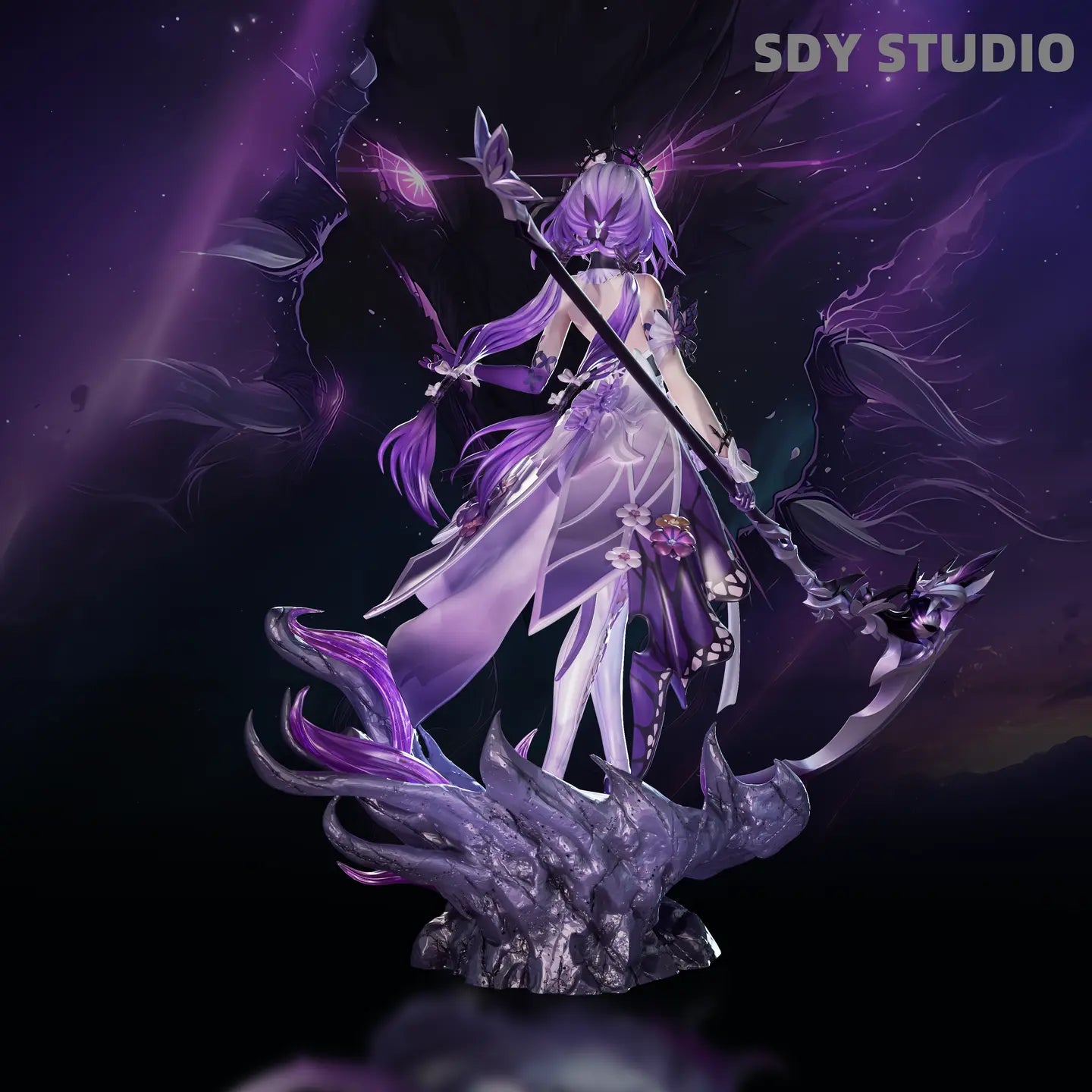 Honkai: Star Rail SDY Studio Void Butterfly Castorice Resin Statue