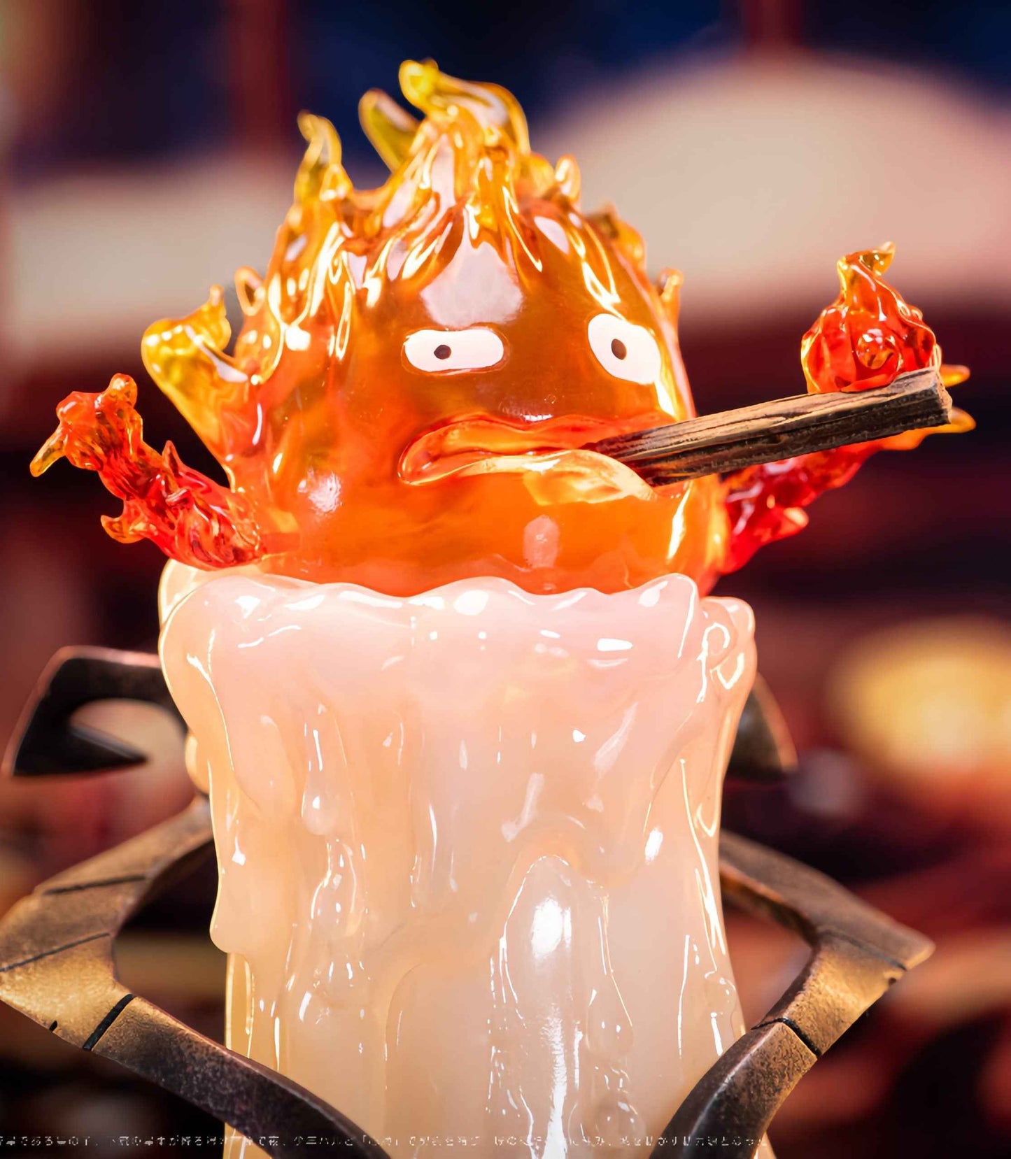 Howl's Moving Castle ~ Wu Yu Studio ~ Calcifer ~ Resin Statue - Santoryu Resins Collectors