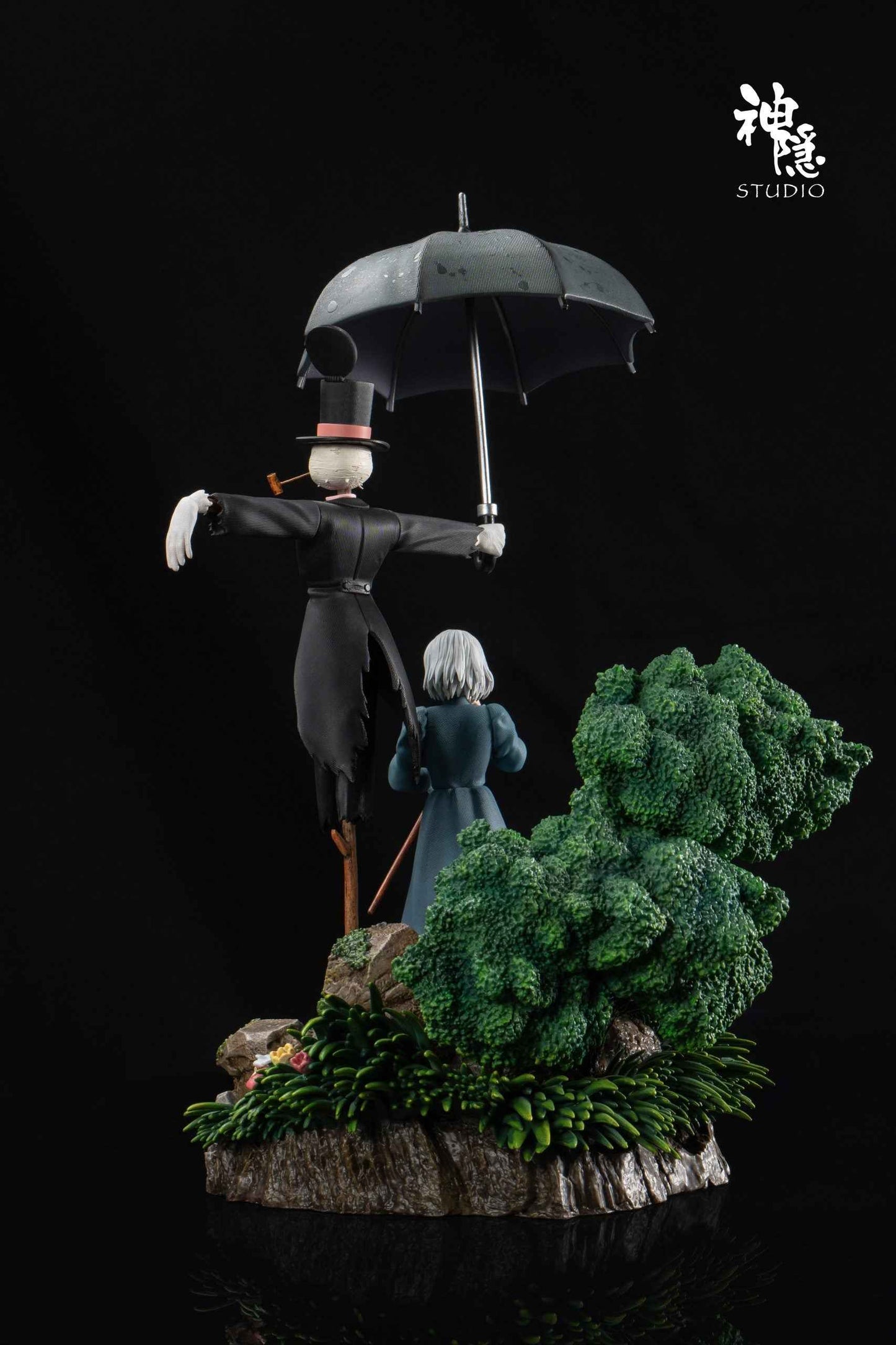 Howl's Moving Castle ~ Shen Yin Studio ~ Sophie Hatter & Turnip Head "Prince Justin" ~ Resin Statue - Santoryu Resins Collectors