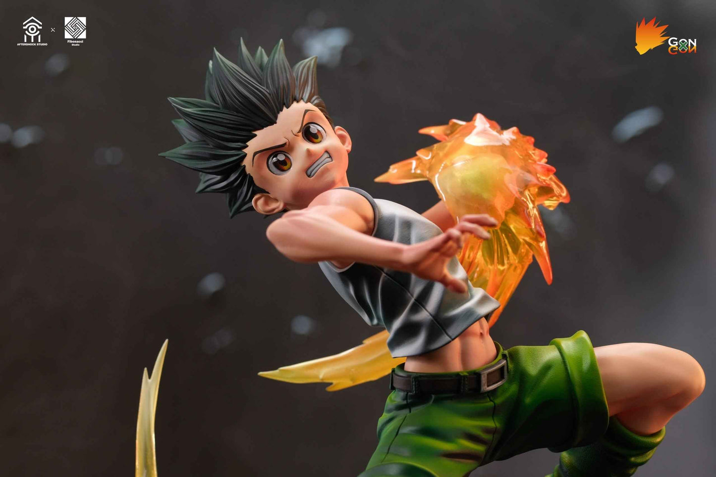 Hunter x Hunter Aftershock Studio & Fibonacci Studio Killua Zoldyck & Gon Freecss Resin Statues