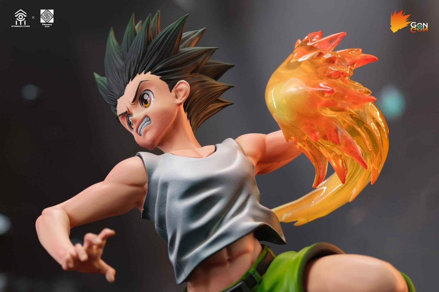 Hunter x Hunter Aftershock Studio & Fibonacci Studio Killua Zoldyck & Gon Freecss Resin Statues