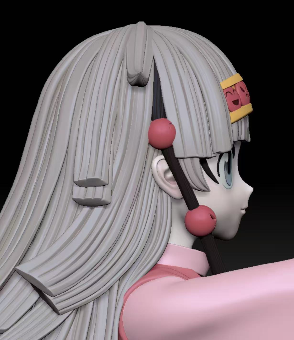 Hunter x Hunter Cross Studio Alluka Zoldyck Resin Statue