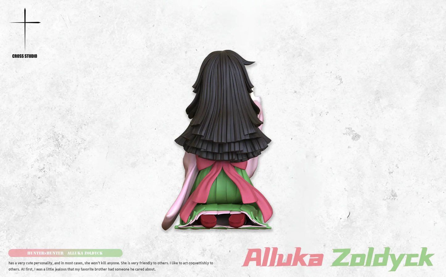 Hunter x Hunter Cross Studio Alluka Zoldyck Resin Statue