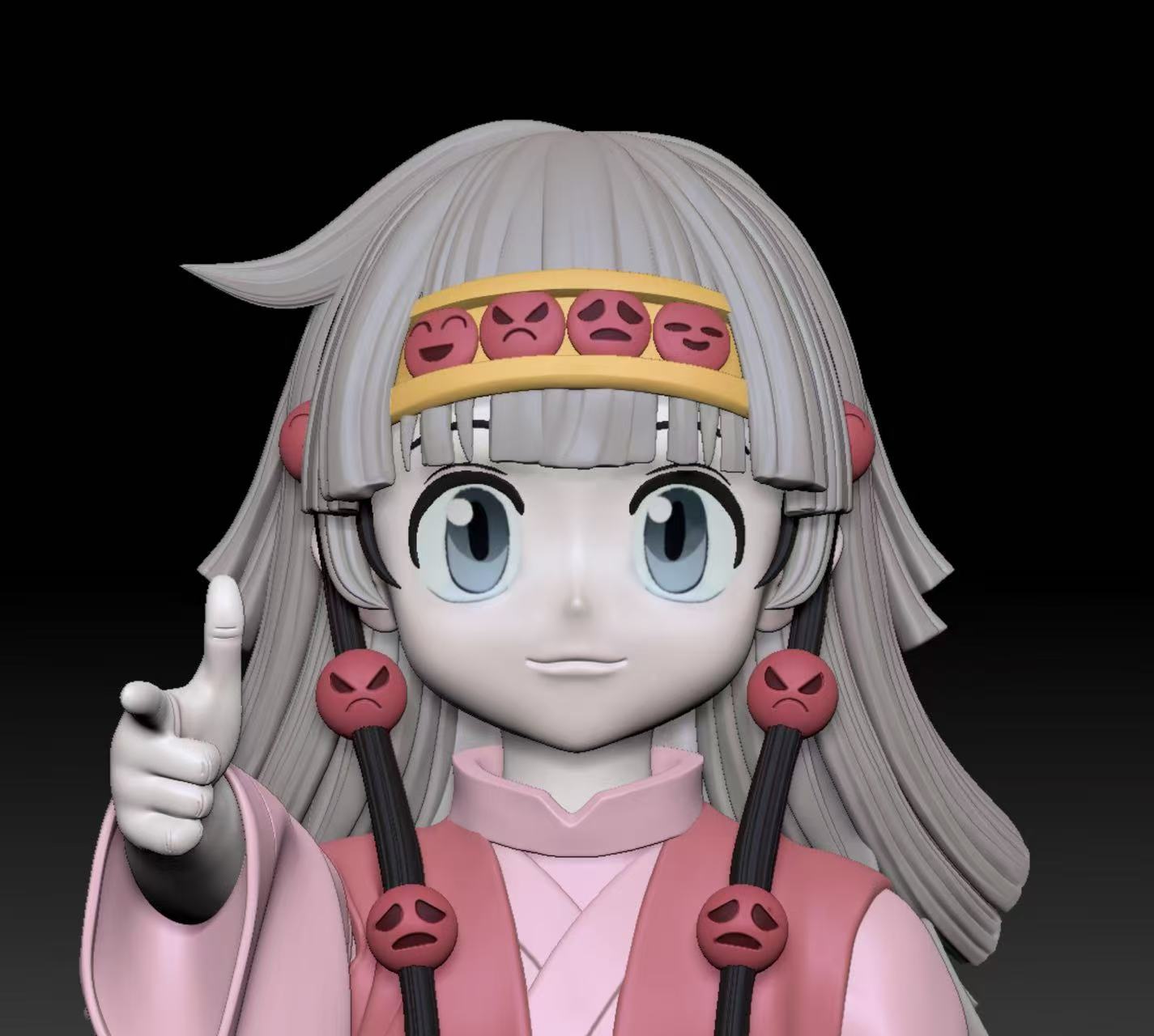 Hunter x Hunter Cross Studio Alluka Zoldyck Resin Statue