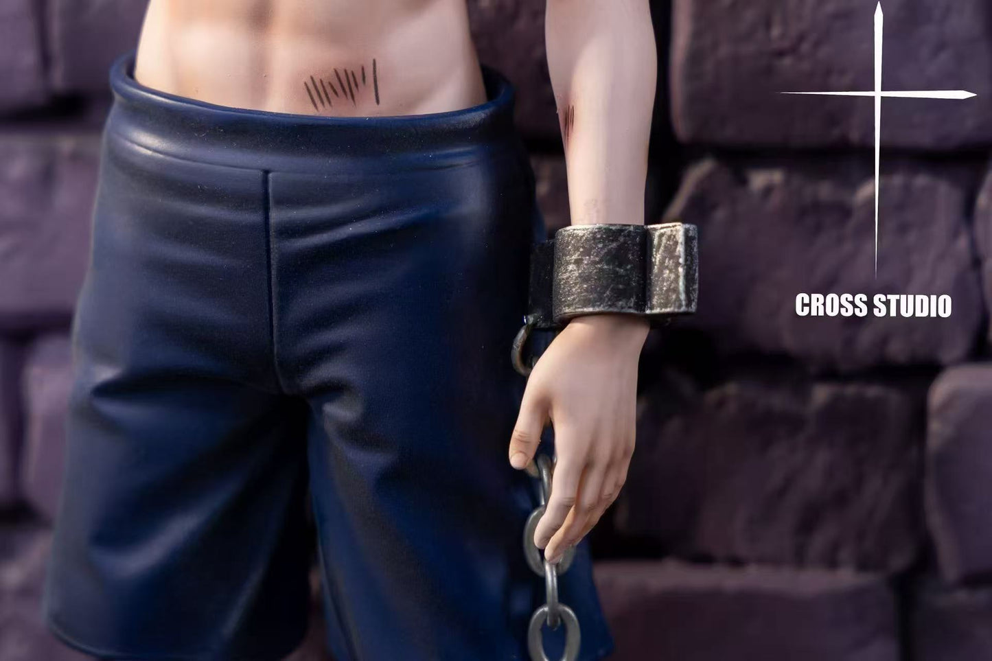 Hunter x Hunter Cross Studio chained Killua Zoldyck Resin Statue