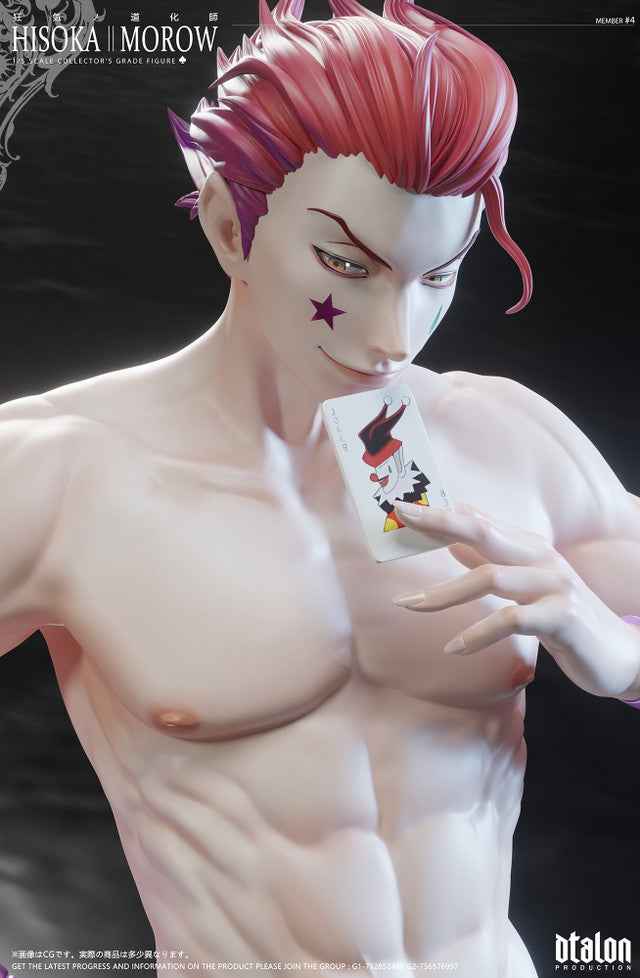 Hunter x Hunter Dtalon Studio Hisoka Morow Resin Statue