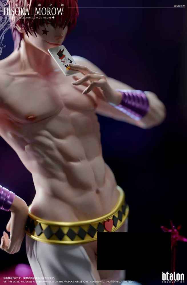 Hunter x Hunter Dtalon Studio Hisoka Morow Resin Statue