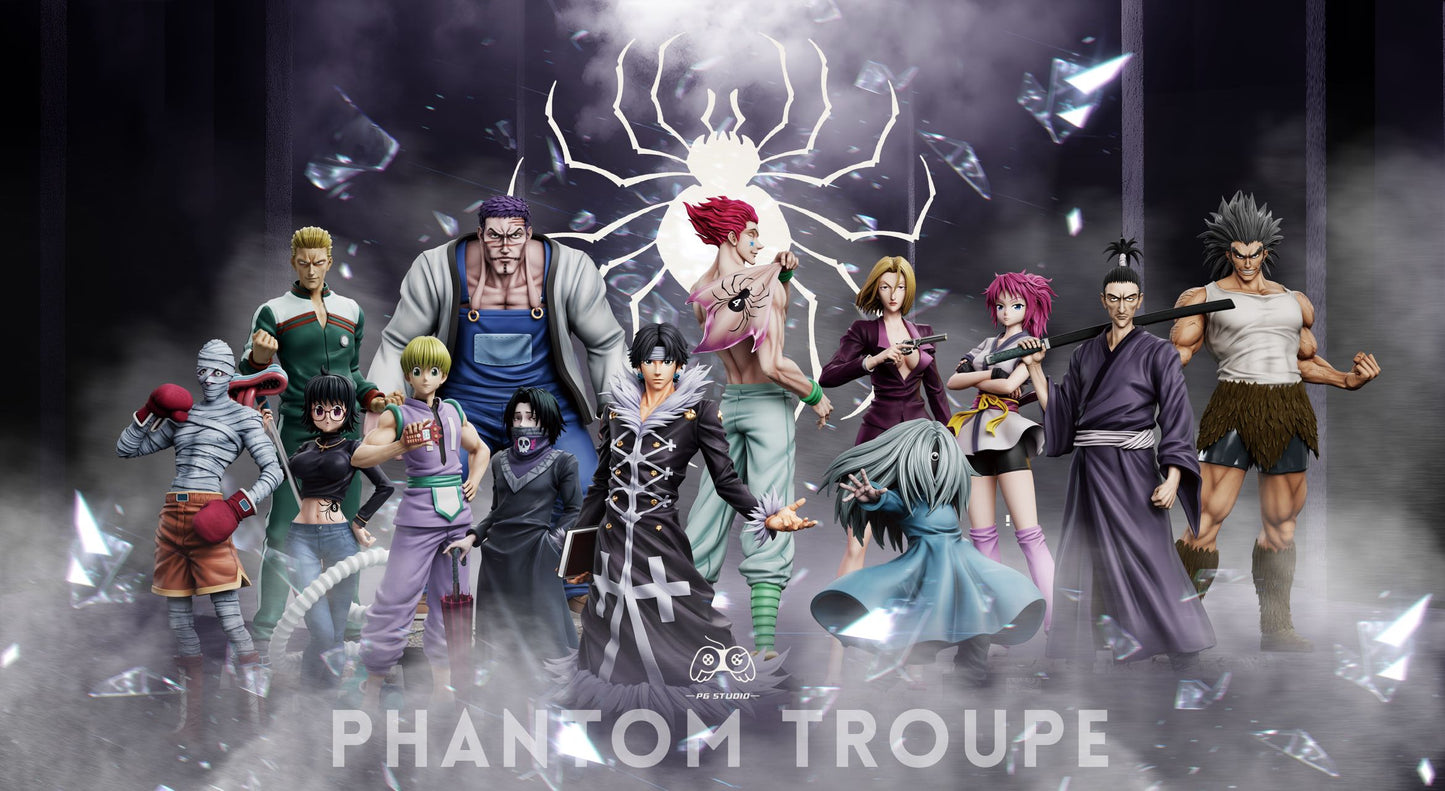 Hunter x Hunter PG Studio Hisoka Morow & Chrollo Lucilfer Resin Statue