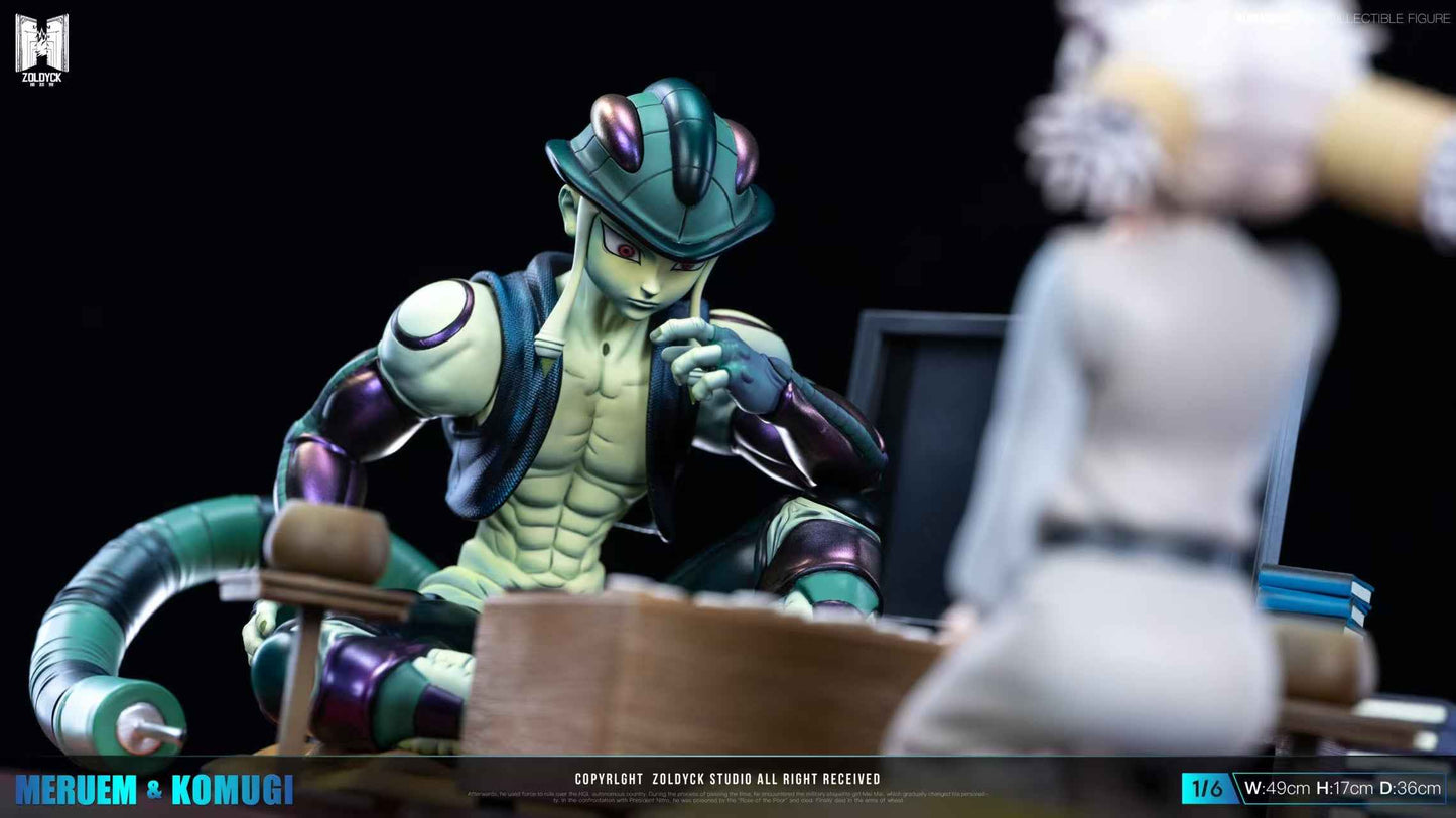 Hunter x Hunter Zoldyck Studio Meruem Vs Komugi playing Gungi 1/6 Resin Statue