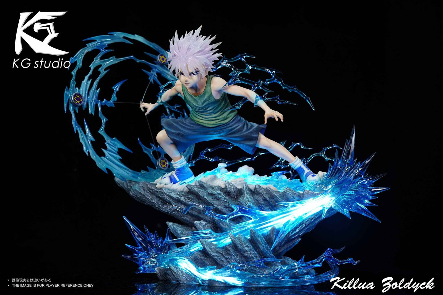 Hunter x Hunter ~ KG Studio ~ Killua Zoldyck ~ Resin Statue - Santoryu Resins Collectors