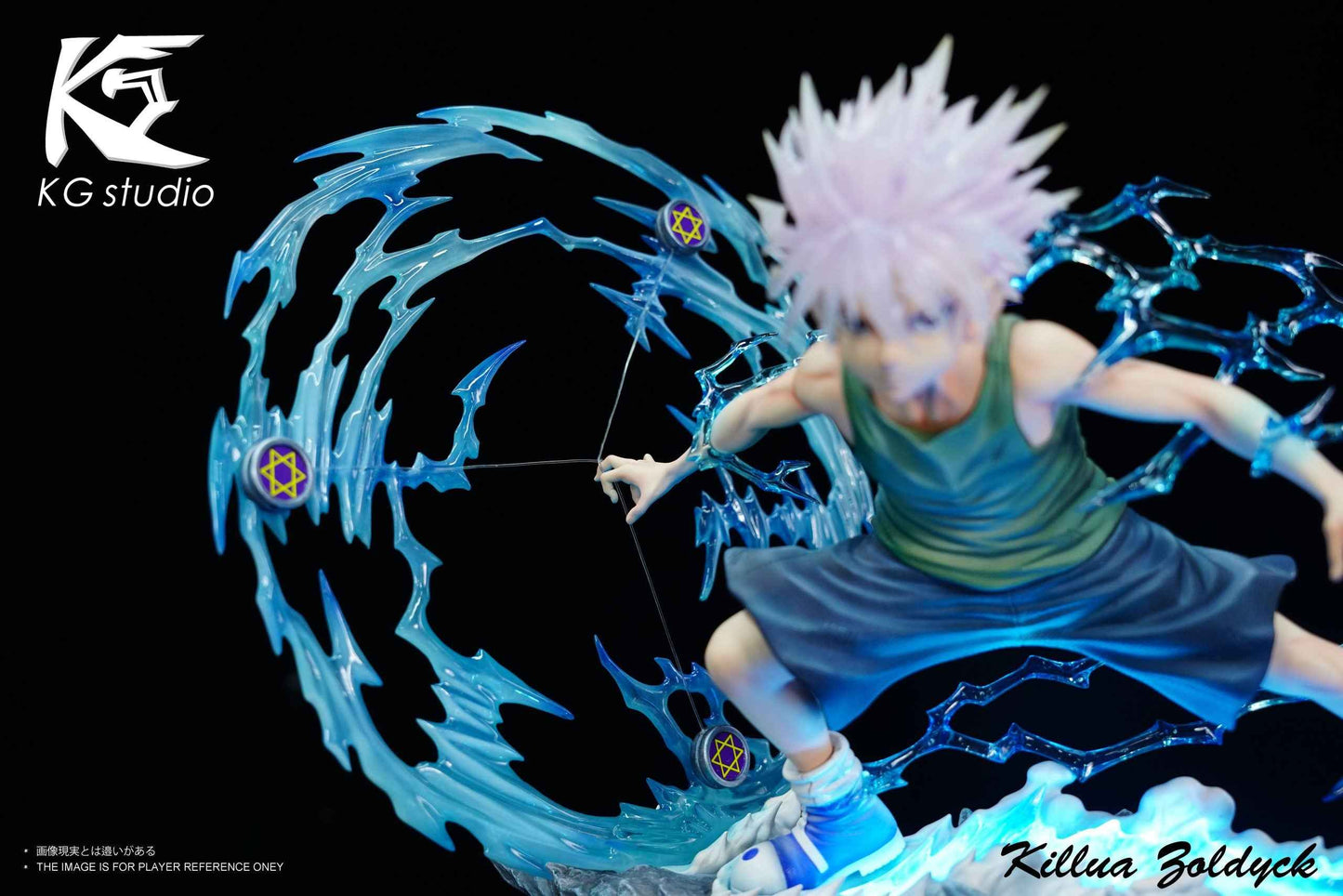 Hunter x Hunter ~ KG Studio ~ Killua Zoldyck ~ Resin Statue - Santoryu Resins Collectors