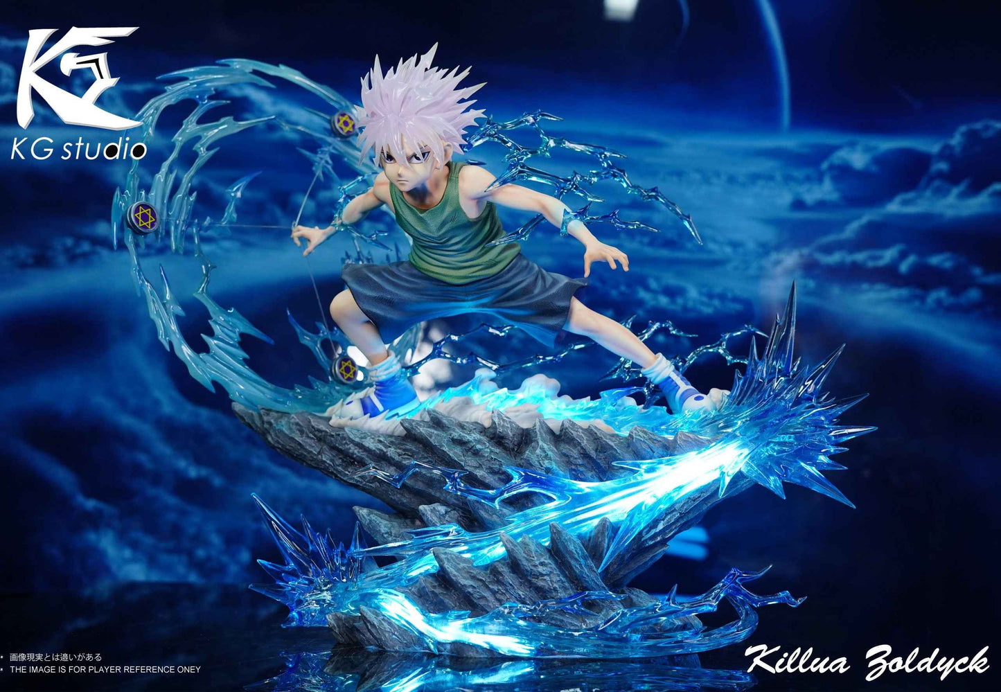 Hunter x Hunter ~ KG Studio ~ Killua Zoldyck ~ Resin Statue - Santoryu Resins Collectors