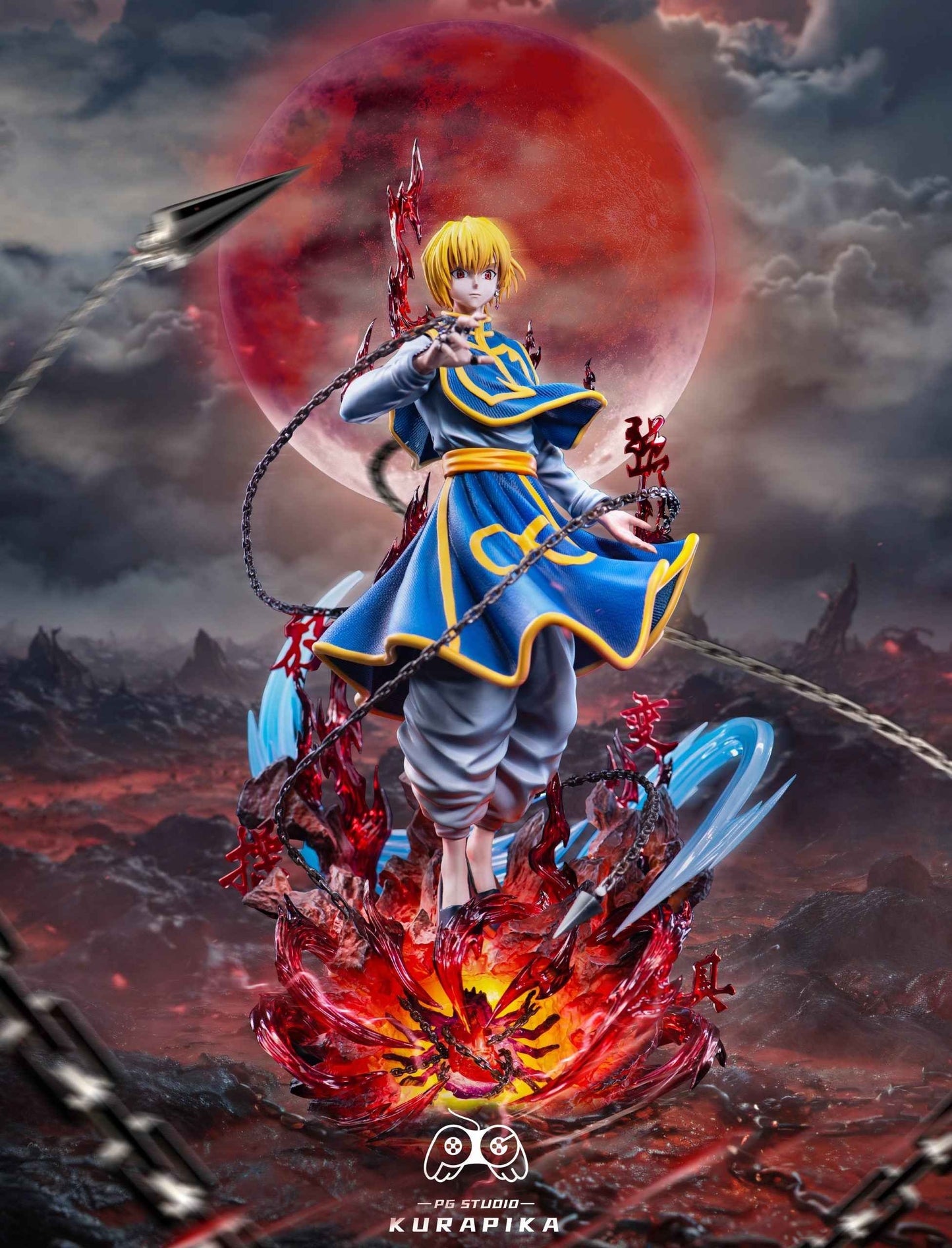 Hunter x Hunter ~ PG studio ~ Kurapika ~ Resin Statue - Santoryu Resins Collectors