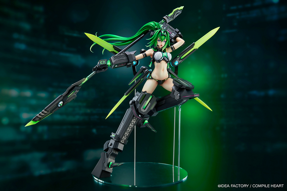 Hyperdimension Neptunia Victory II Vertex Next Green Licensed PVC Figure