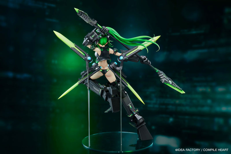 Hyperdimension Neptunia Victory II Vertex Next Green Licensed PVC Figure