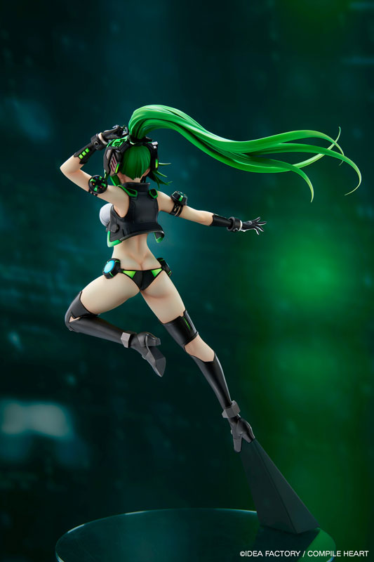 Hyperdimension Neptunia Victory II Vertex Next Green Licensed PVC Figure