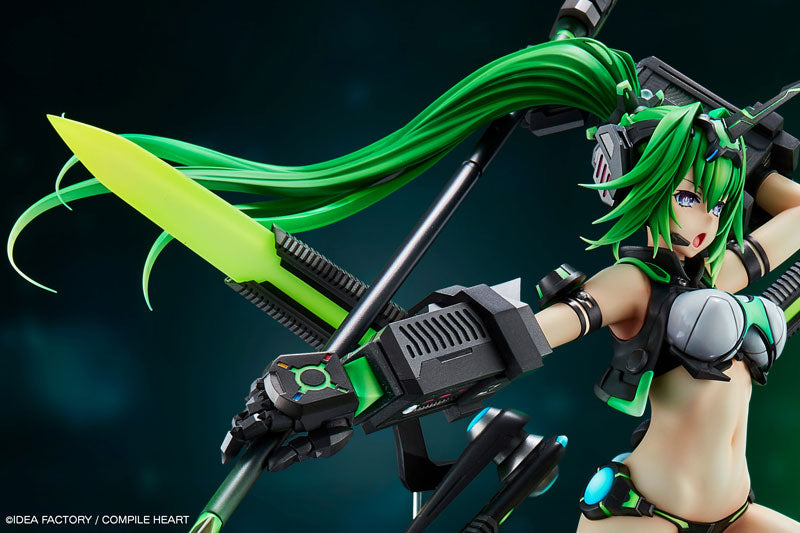 Hyperdimension Neptunia Victory II Vertex Next Green Licensed PVC Figure