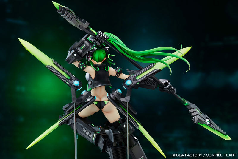 Hyperdimension Neptunia Victory II Vertex Next Green Licensed PVC Figure