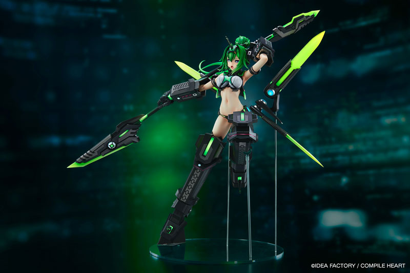 Hyperdimension Neptunia Victory II Vertex Next Green Licensed PVC Figure