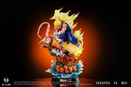 Dragon Ball ~ WL Studio ~ Vegito vs. Buuhan ~GK Resin Statue - Santoryu Resins Collectors