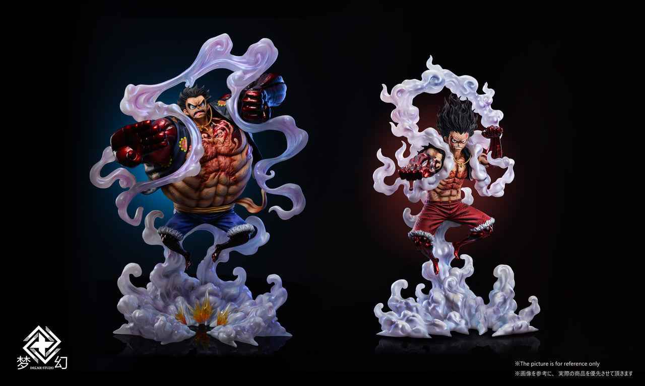 One Piece Dream Studio Monkey D. Luffy Gear 4th Snakeman Resin Statue - Santoryu Resins Collectors