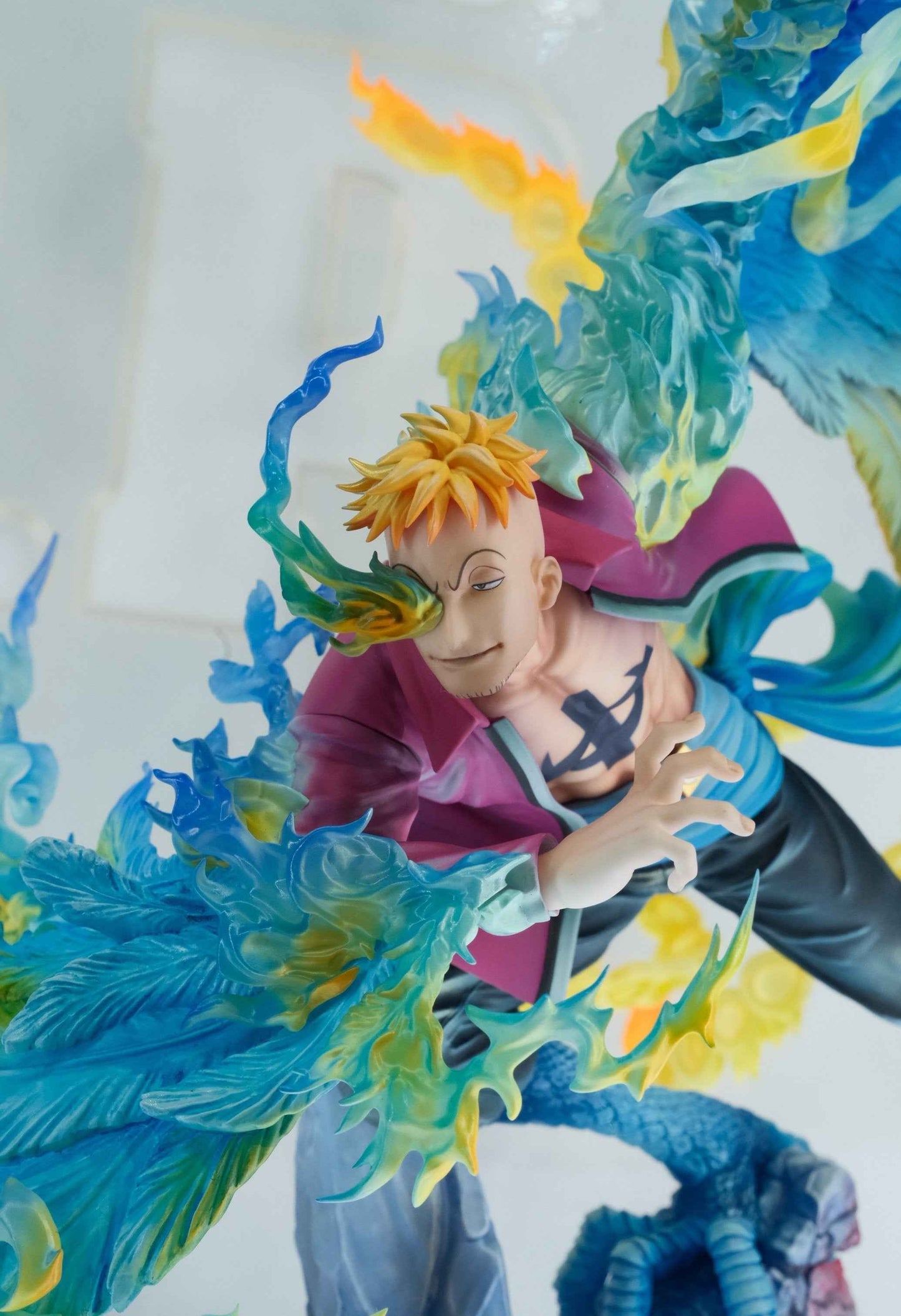 One Piece MEGAHOUSE Portrait.Of.Pirates MAS-Maximum Marco Licensed PVC Figure - Santoryu Resins Collectors