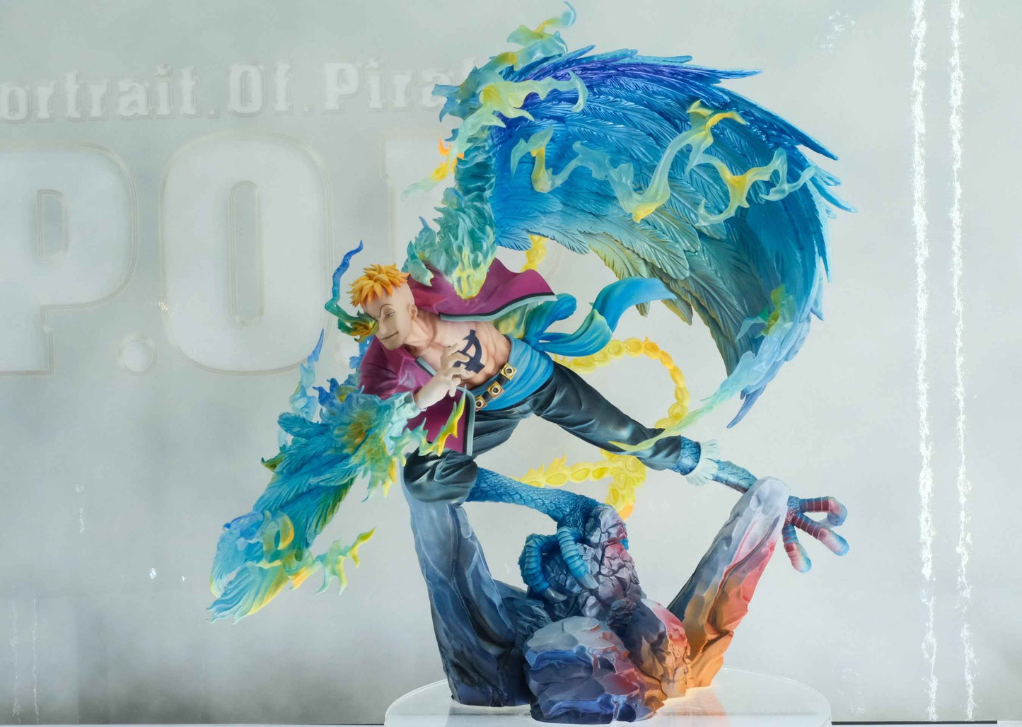 One Piece MEGAHOUSE Portrait.Of.Pirates MAS-Maximum Marco Licensed PVC Figure - Santoryu Resins Collectors