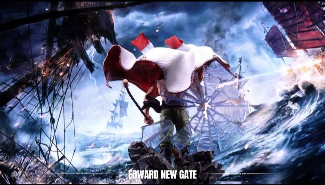 One Piece ~ SS Studio ~ Edward Newgate "Whitebeard" & Kid ~ Resin Statue - Santoryu Resins Collectors