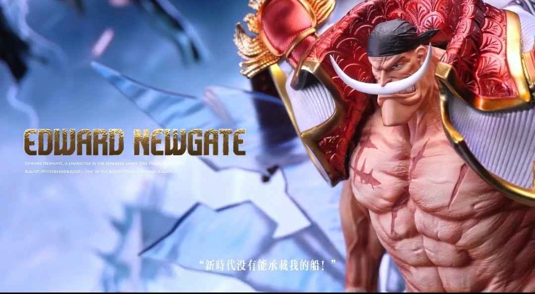 One Piece ~ SS Studio ~ Edward Newgate "Whitebeard" & Kid ~ Resin Statue - Santoryu Resins Collectors